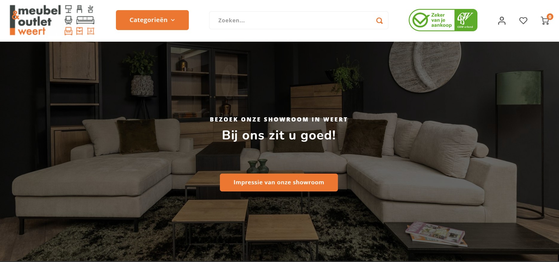 Showroom van Meubel & Outlet Weert
